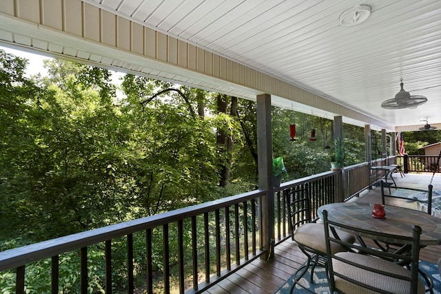 49 Hampton Ln, Hayesville, NC 28904 - view of porch