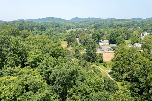 49 Hampton Ln, Hayesville, NC 28904 - drone / aerial view of a heavily wooded area and mountains