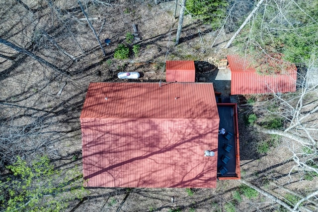 drone / aerial view