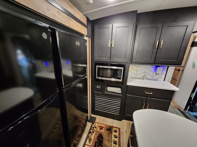 washroom featuring light hardwood / wood-style flooring