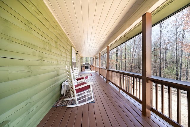 922 Liberty Cir, Murphy, NC 28906 - view of wooden deck