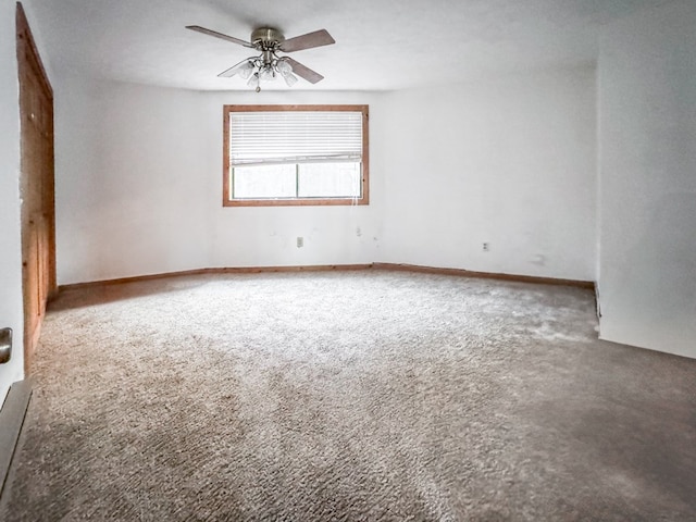 230 Tanglewood Dr, Blue Ridge, GA 30513 - unfurnished room with a ceiling fan, baseboards, and carpet floors