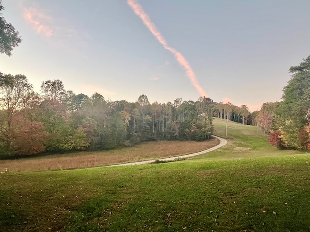 136 Ashe Knob Dr, Hayesville, NC 28904 - surrounding community featuring a yard