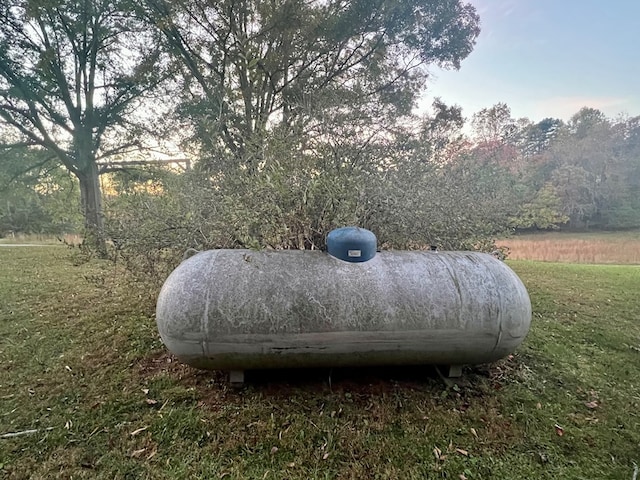 136 Ashe Knob Dr, Hayesville, NC 28904 - exterior view of propane tank