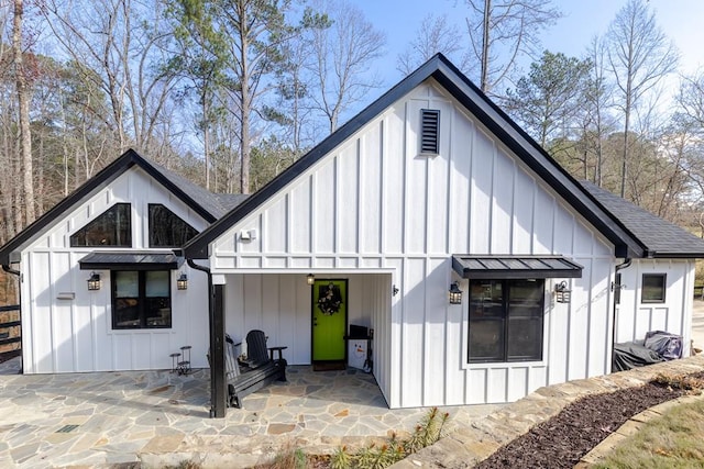 back of house featuring a patio