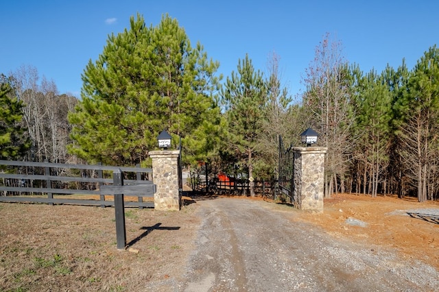 view of gate