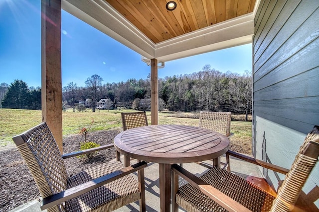 view of patio / terrace