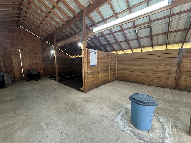view of stable