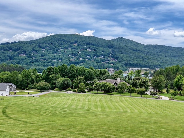 view of mountain feature