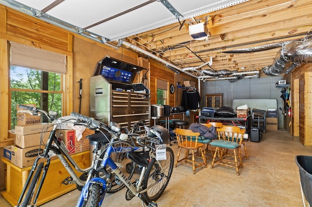 264 Summit St, Ellijay, GA 30540 - garage with a garage door opener