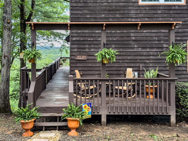 1484 Cardinal Rd, Murphy, NC 28906 - view of deck