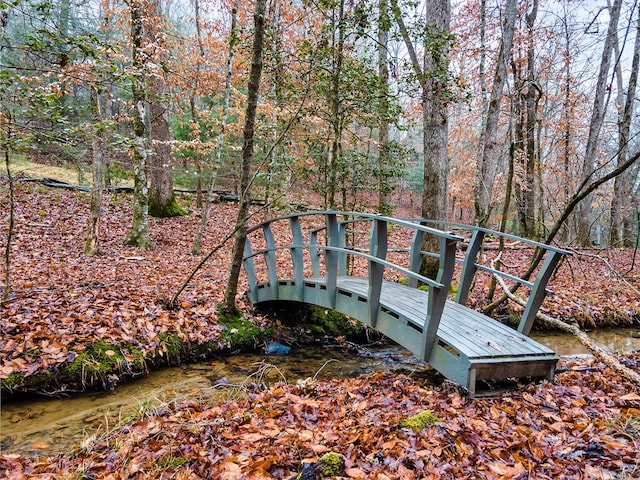 421 Weeks Creek Rd, Blue Ridge, GA 30513 - view of wooden terrace