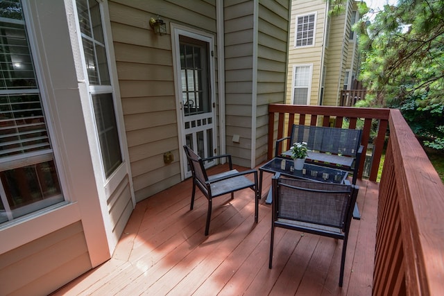 4149 Spring Cove Dr, Duluth, GA 30097 - view of wooden terrace