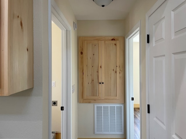 interior space featuring wood-type flooring