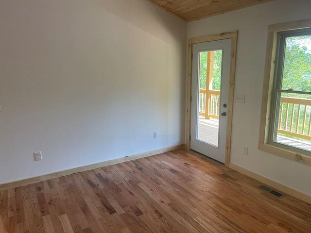 60 Lazy Creek Ln, Murphy, NC 28906 - unfurnished room featuring light wood-type flooring