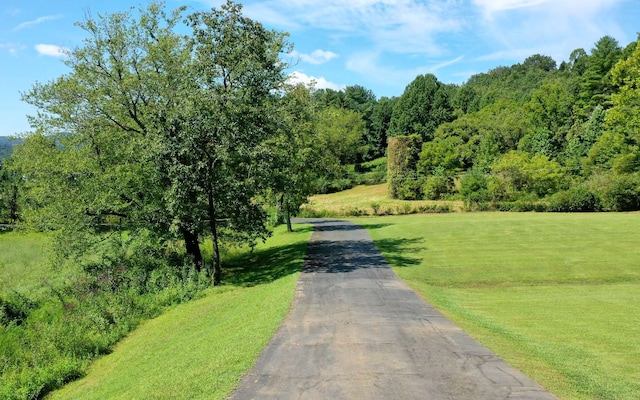 view of road