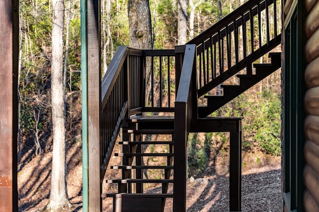 30 The Forest Rd, Blue Ridge, GA 30513 - gate featuring stairs