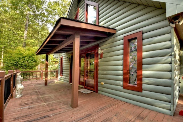112 Songbird, Blue Ridge, GA 30513 - view of deck