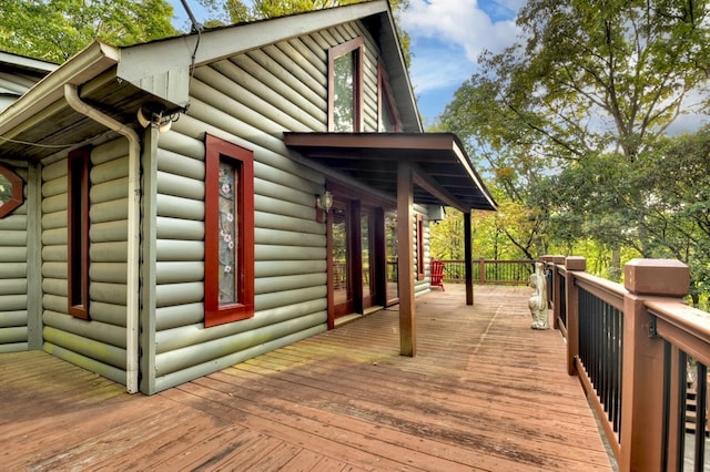 112 Songbird, Blue Ridge, GA 30513 - view of deck