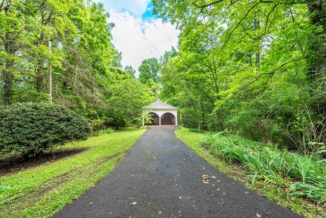 10 New Town St, Tate, GA 30177 - exterior space featuring a forest view