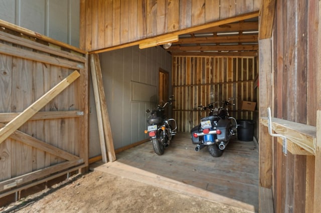 3660 Downings Creek Rd, Hayesville, NC 28904 - view of garage