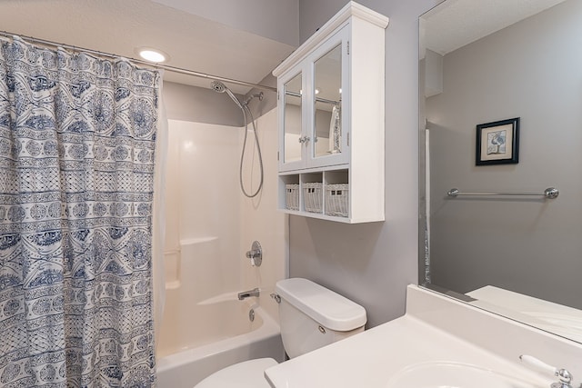 425 Tarheel Dr W, Murphy, NC 28906 - bathroom with shower / tub combo, vanity, and toilet