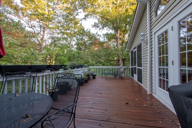 view of deck