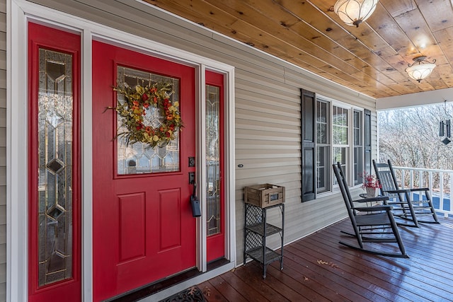 425 Tarheel Dr W, Murphy, NC 28906 - view of exterior entry featuring covered porch