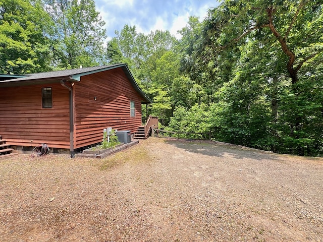 384 Shadow Pines Dr, Murphy, NC 28906 - view of side of property with central air condition unit