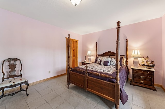 2487 Newport Dr, Ellijay, GA 30540 - bedroom featuring light tile patterned floors and baseboards