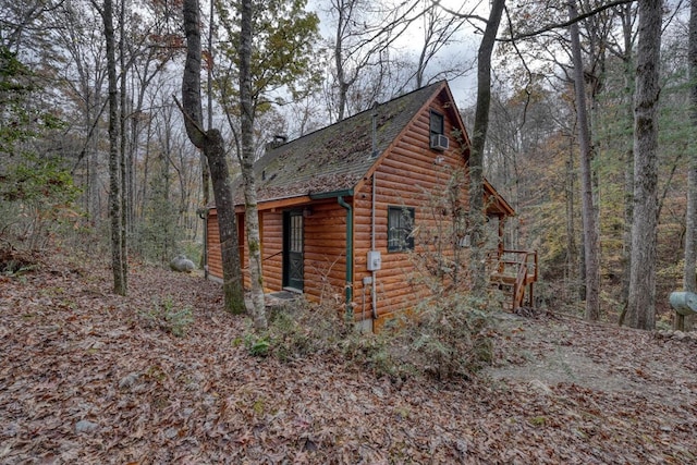 view of outdoor structure