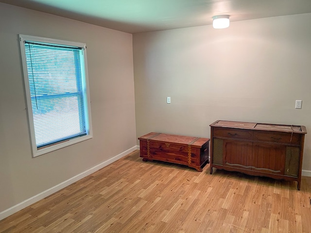 1716 Airport Rd, Marble, NC 28905 - interior space featuring light wood-type flooring and baseboards