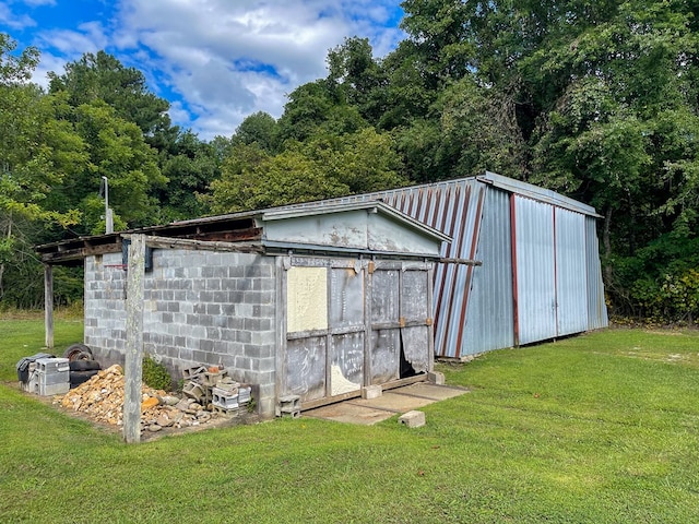 1716 Airport Rd, Marble, NC 28905 - view of outbuilding with an outbuilding