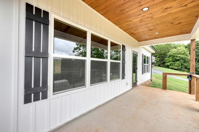 view of patio