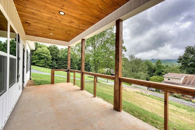 view of patio / terrace