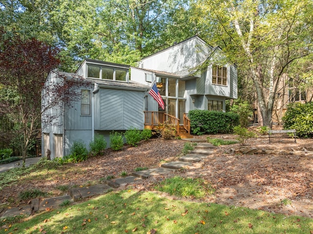 view of front of house