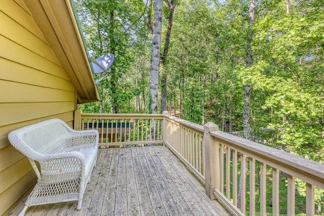 50 Rustic Rdg, Blue Ridge, GA 30513 - view of deck