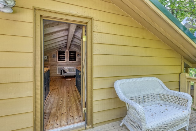 50 Rustic Rdg, Blue Ridge, GA 30513 - view of wooden terrace
