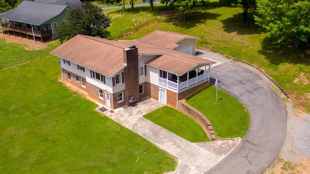 aerial view