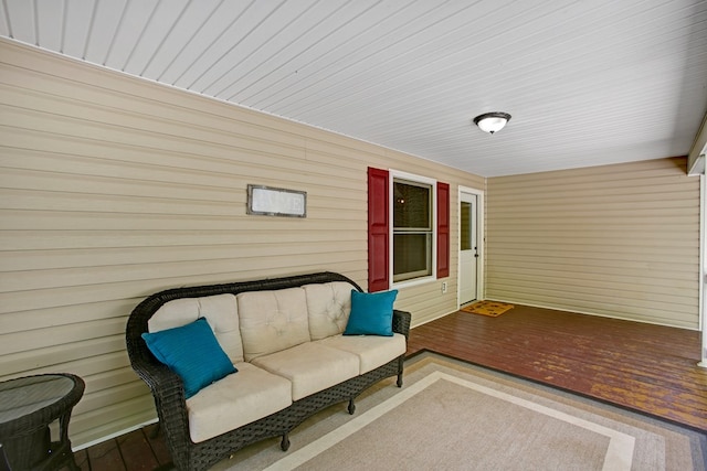 view of deck