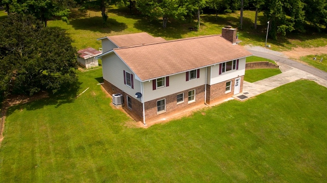 drone / aerial view