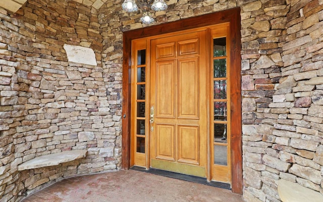 view of property entrance