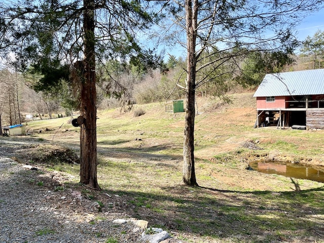 37 Shady Creek Rdg, Marble, NC 28905 - view of yard featuring an outbuilding