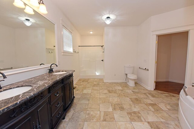 bedroom with dark wood-type flooring