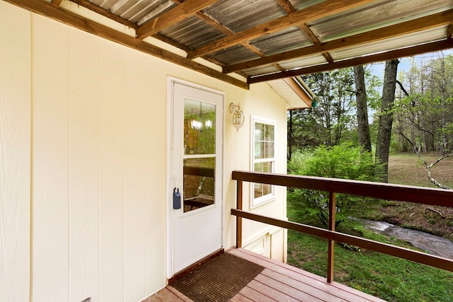 349 Kirby Ln, Murphy, NC 28906 - view of wooden terrace