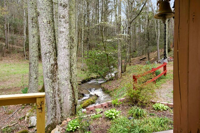 349 Kirby Ln, Murphy, NC 28906 - view of yard featuring a forest view
