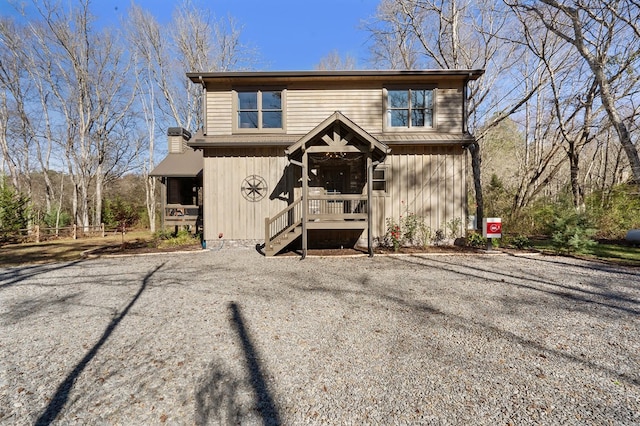 view of front of house
