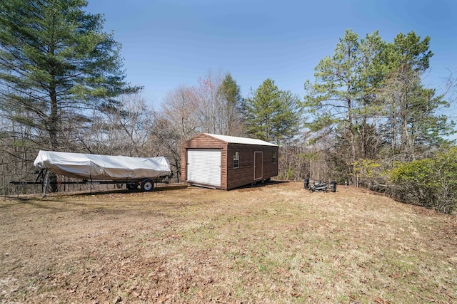1544 Country Walk, Murphy, NC 28906 - view of yard with an outbuilding and a storage unit