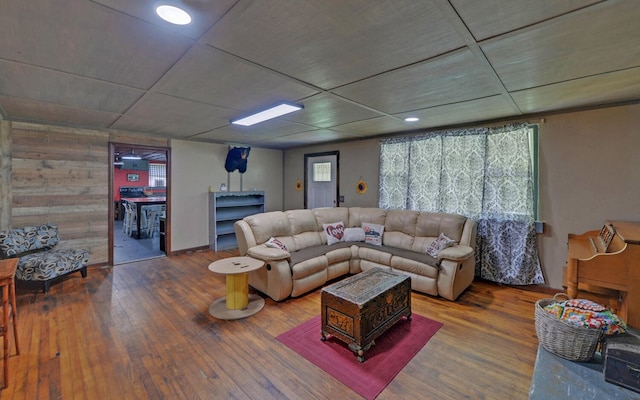 209 Vengeance Creek Rd, Marble, NC 28905 - living area featuring wood finished floors