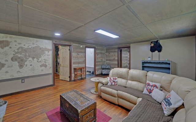209 Vengeance Creek Rd, Marble, NC 28905 - living room with wood finished floors